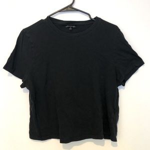 Black Topshop Crop Top